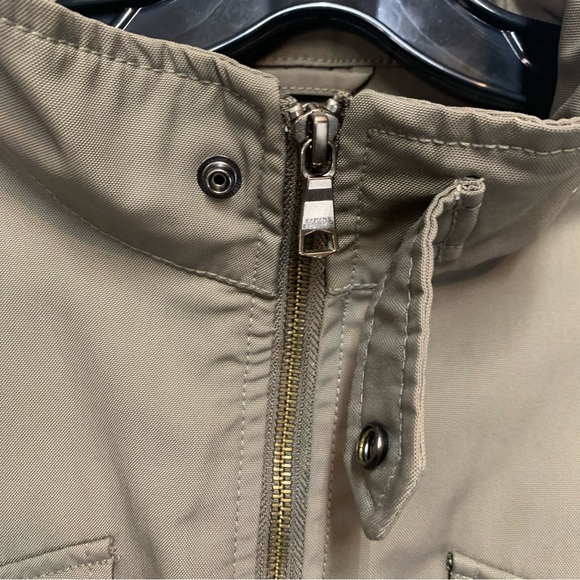 BANANA REPUBLIC Olive Green Utility Jacket - Picture 3 of 10